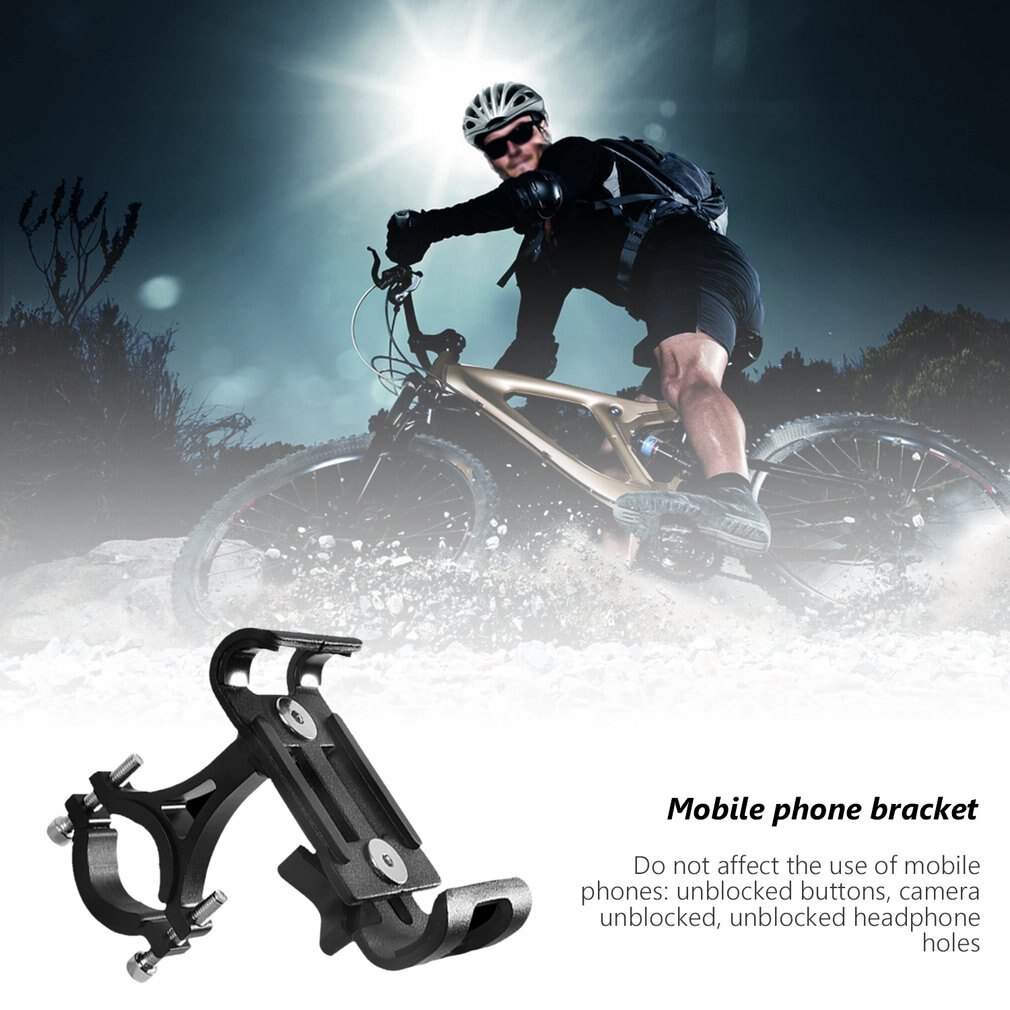 Aluminium Legering Mobiele Telefoon Houder Stands Voor Fiets Motorfiets Metalen Mountainbike Racefiets Telefoon Houder