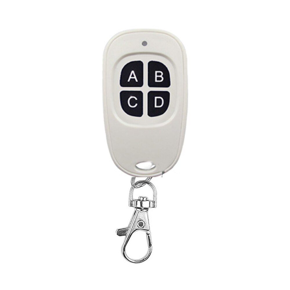 433.92 Mhz Duplicator Copy Code Remote Control Wireless Door Duplicate Key Fob 433MHZ Cloning Gate Garage: White