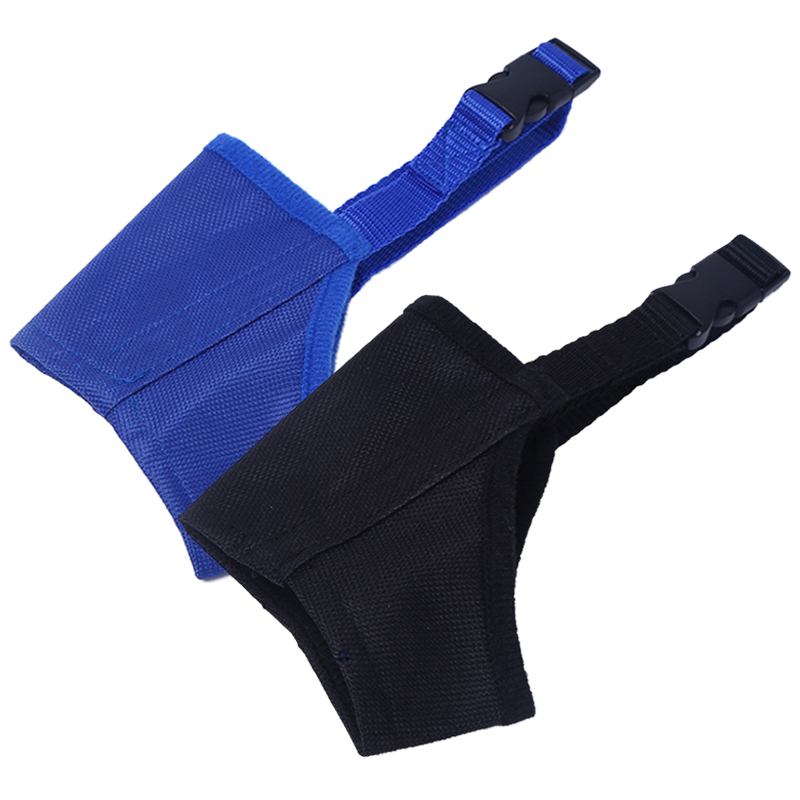 Bozal antiladridos para perros pequeños y grandes, bozales ajustables para mascotas, correas de nailon, accesorios para perros