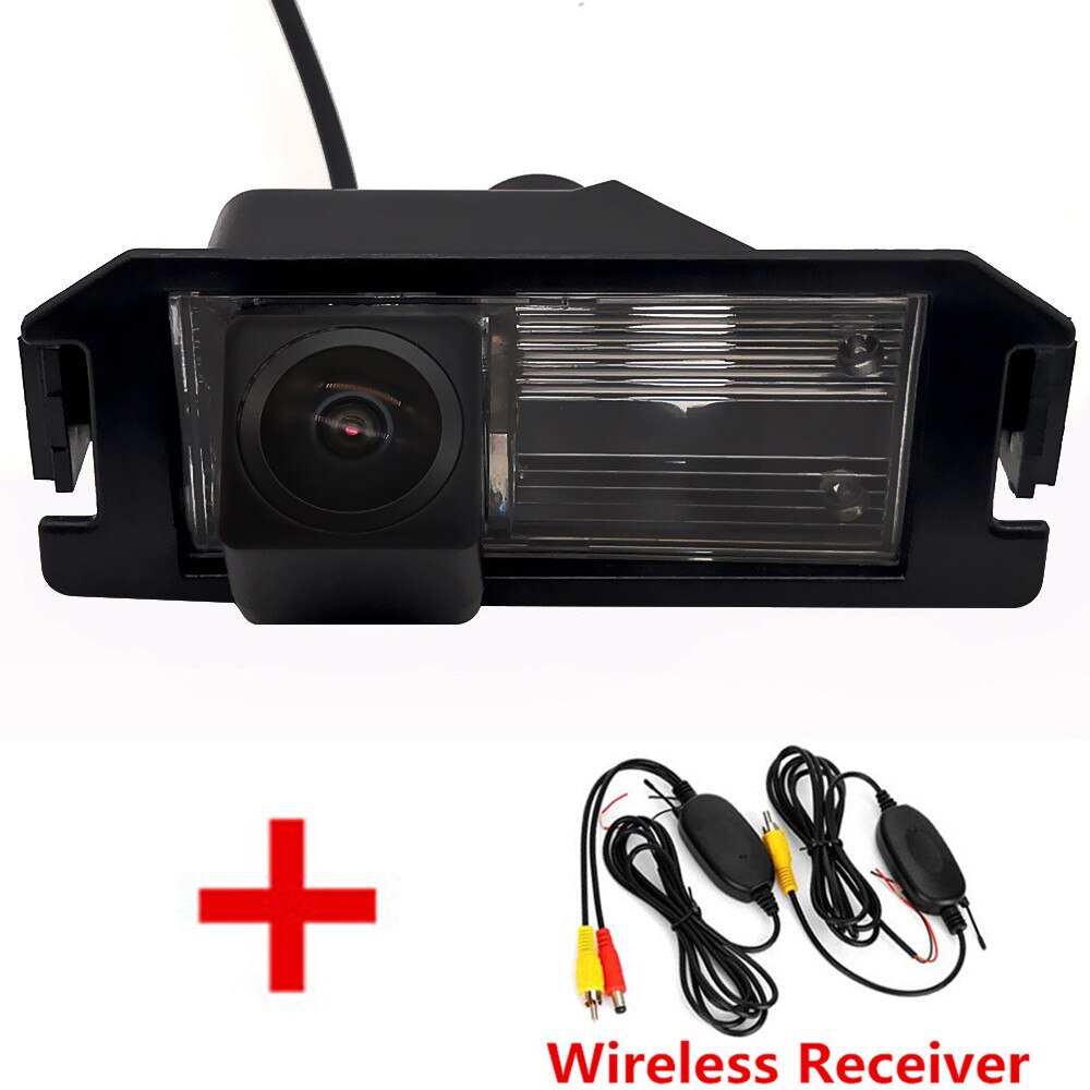 Dynamic Trajectory Wireless Car Rear View Camera For Hyundai i10 i20 i30 ix55 Genesis Elantra Atos Veloster/Kia Soul Pride Niro: Wireless Fisheye / Fixed Parking Line