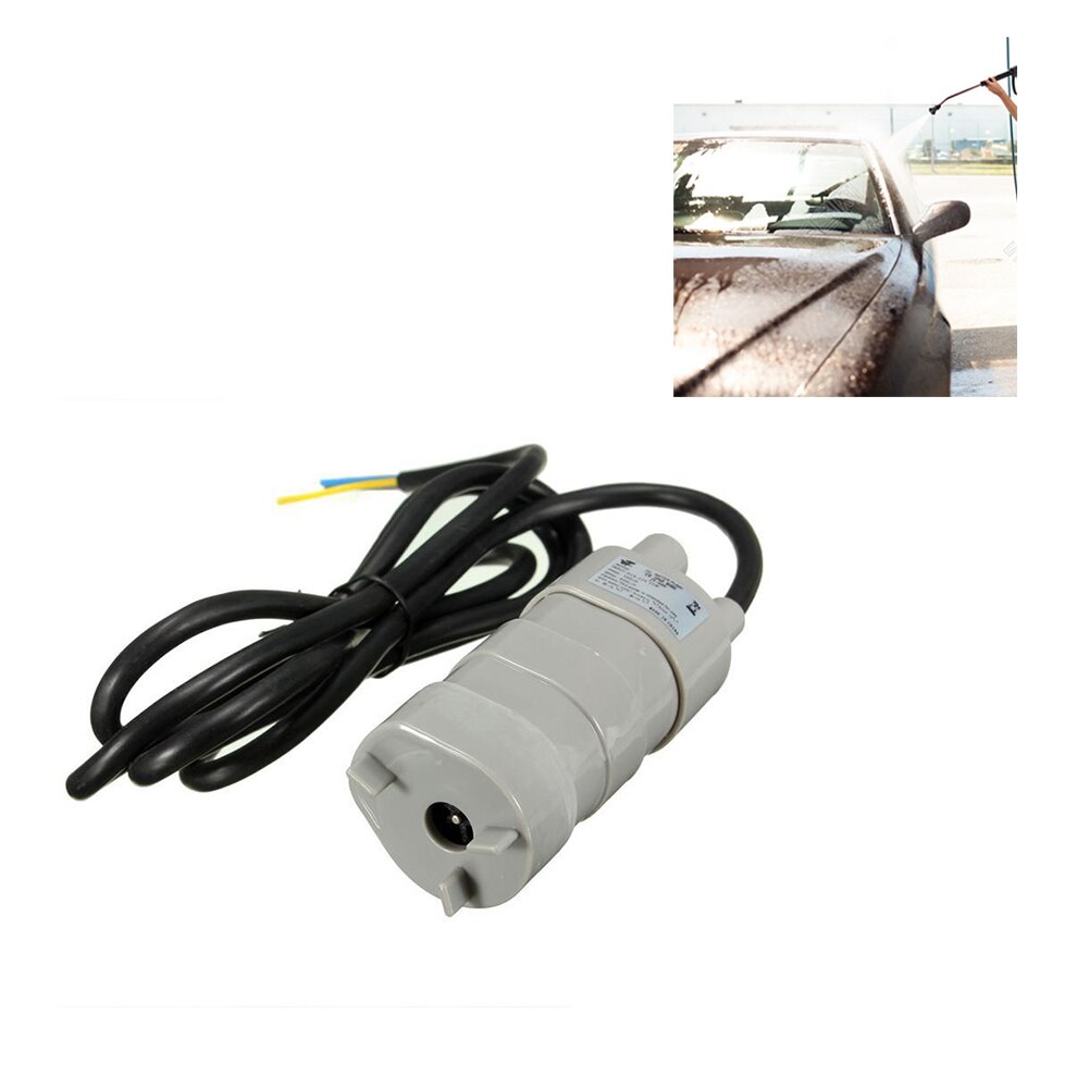 DC 12V Immersible Under Water Portable Fish Tank Motorhome Aquarium Bath Caravan High Flow Submersible Pump