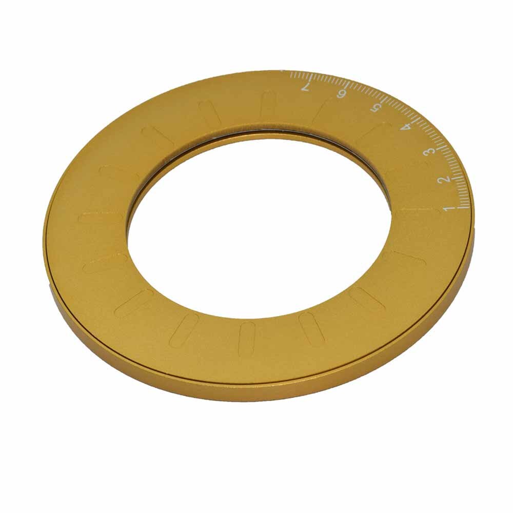 Precision Math Measuring Ruler Stainless Steel Round Adjustable Size DIY Drawing Circle Tool Work Learning Rotating Stationery