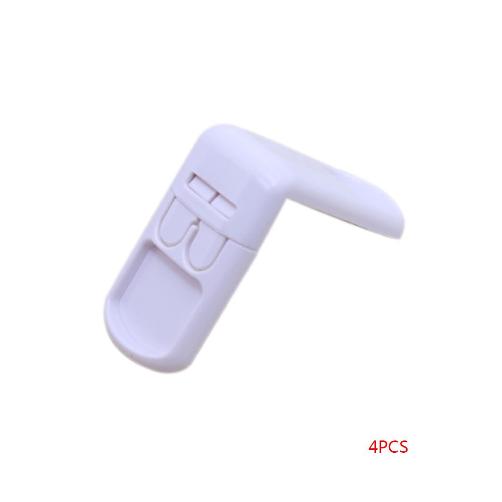 4Pcs Child Lock Protection Of Children Locking Doors For Children's Safety Kids Safety Plastic Lock For Child Infant Baby Locks: 2