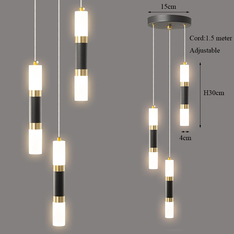 Fumi Modern Pendant Light Kitchen Fixture Simple Yet LED Black Mini Pendant Lighting fo Kitchen Island Bedroom Bedside