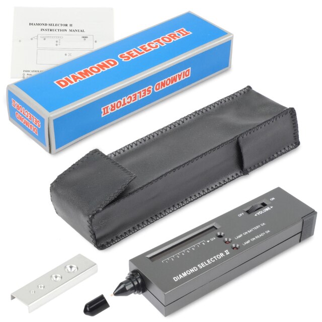 Diamant Tester Indicator Gemstone Selector Ii Gems Led Indicator Sieraden Test V2 Hoge Nauwkeurigheid Gem Watcher Tool Test Pen: Default Title