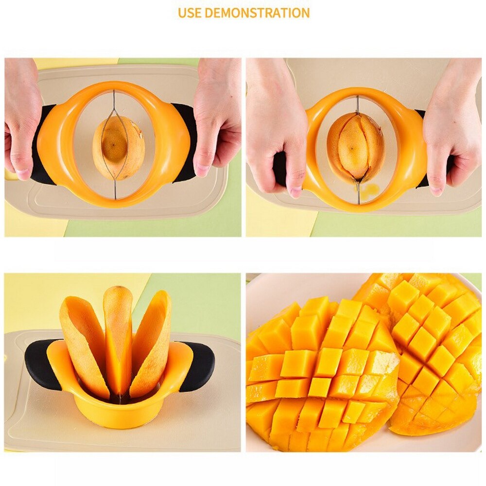 Fruit Snijden Apparaat Artefact Volledige Set Van Apple Dicing Core Removal Fruit Snijden Speciale Mes Voor Mango Snijden Keukengereedschap