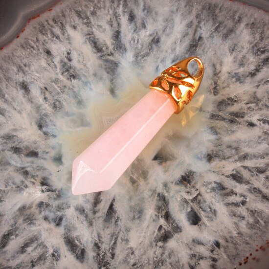 Caldo!!!!! Mix-Quarzo Pietra Corniola Blu Sand Opal Onyx Hexagon Sfaccettato Del Branello Del Pendente 1 PZ: FI784