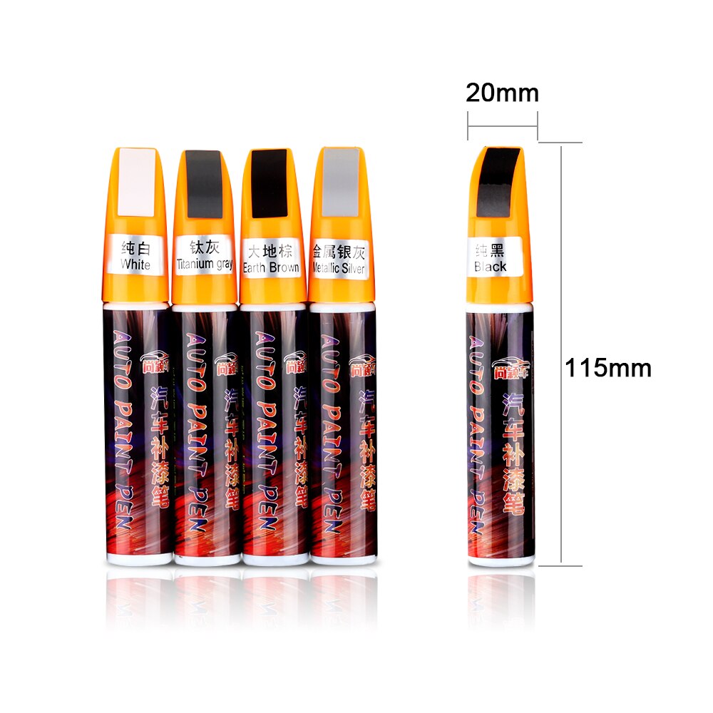 Car Mending Fill Paint Pen Waterproof Repair Painting Scratch Clear Remover for Ford Fiesta Focus Mondeo Ecosport Kuga Focus ST