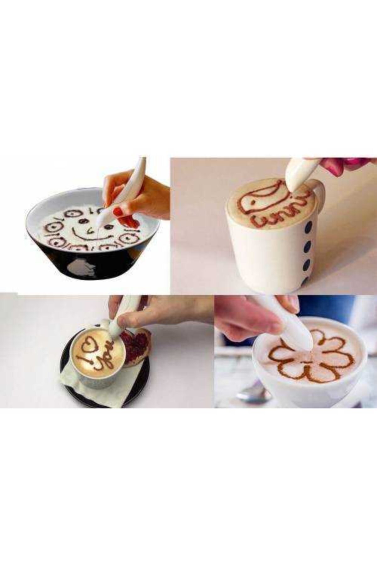 Coffee and Cake Decorating Pen Latte Art