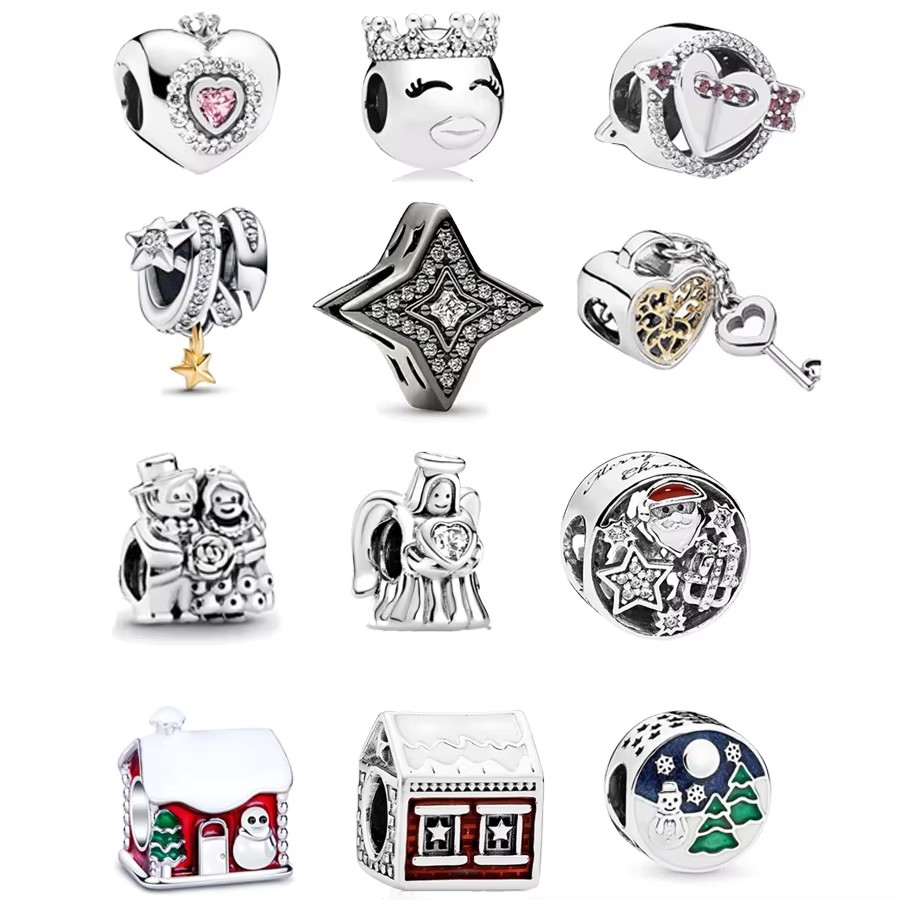 Conch Spirituele Dreamcatcher & Little House Charm Kralen Fit Originele 925 Sterling Zilveren Armband Sieraden