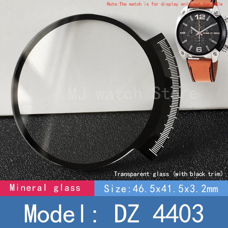 Mineral Kristall Uhr Glas für Diesel- DZ 4204 4296 4342 4462 4203 uhr Ersatz teile: DZ 4503 (Nein AR)