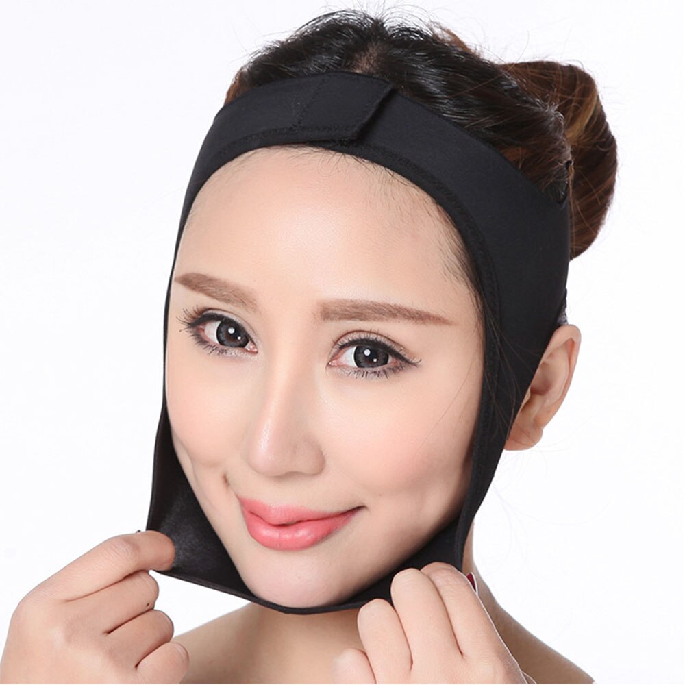 NEUE S-XL Doppel Kinn Gesicht Verband Schlank Aufzug hoch Anti Falten Maske Gurt Band V Gesicht Linie Gürtel Frauen Abnehmen dünne Gesichts Schönheit