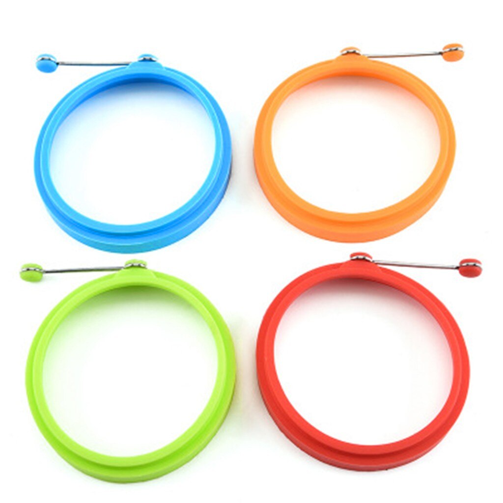 Egg Omelet Non-stick Silicone Omelette Ring Round Omelette Omelette Omelette Mould Egg Utensilios De Cocina Kitchen Accessories