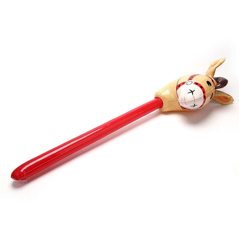 Bâton de cheval gonflable, 1 pièce, ballon en PVC, jouets éducatifs d'extérieur pour enfants et bébés, d'anniversaire