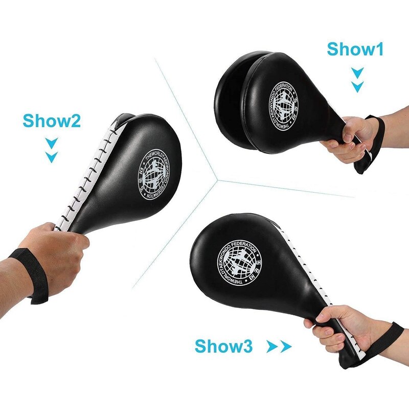 Taekwondo Double Kick Pad Target Tae Kwon Do Karate Kickboxing Training Kicking Pad Practice Kick Target Training Pad