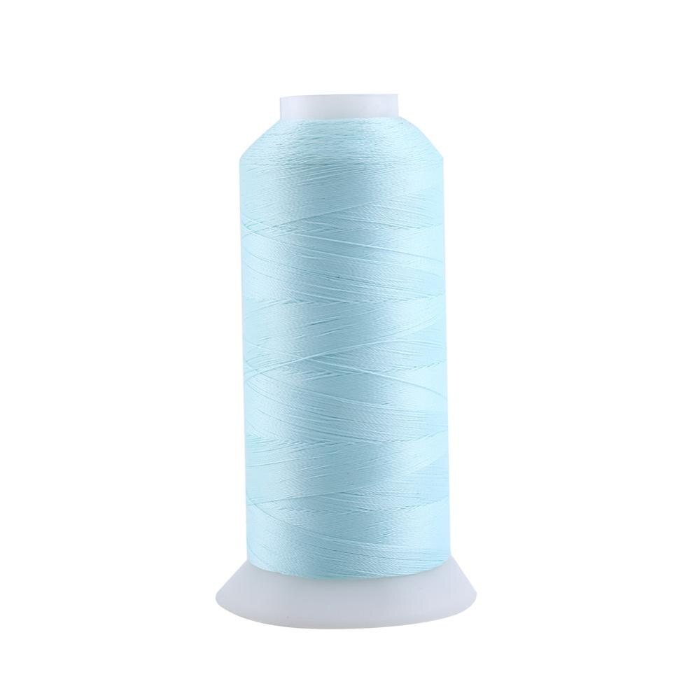 Spool Glow In The Dark Machine Hand Borduren Naaigaren Polyester Fiber + Noctilucent Factor Threads 1000 Yards/3000 yards: Blue 3000 Yards