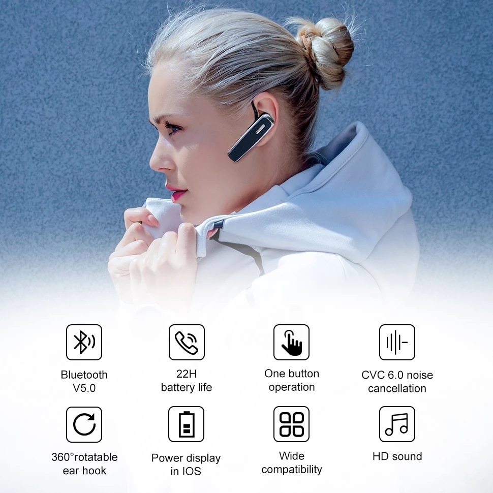 LC-B30 TWS Bluetooth Wireless Headphone Business Earphones Noise Reduction Music Earpiece For Iphone Huawei Xiaomi Sport Headset