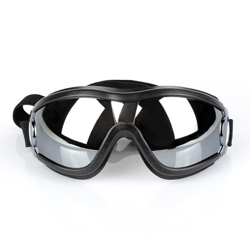 Sällskapsdjur hundsolglasögon uv-skydd vindtäta skyddsglasögon för husdjur öga bär hund simning skridskor glasögon accessaries: Default Title