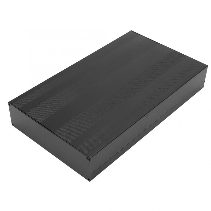 Circuit Board PCB Instrument Aluminum Cooling Box Electronic Project Enclosure Case 50x178x300mm DIY Housing Cooling Box