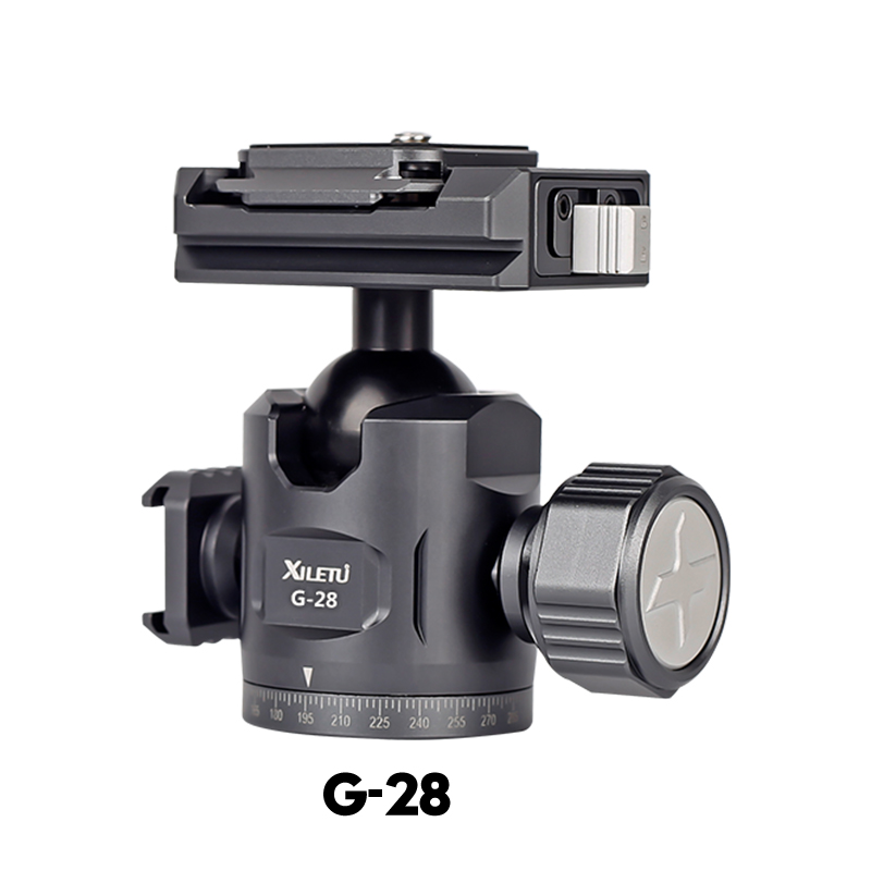 Xiletu  m5g mini bärbart lättviktigt resestativ bordsvideo ministativ med 360 graders kulled för kamera dslr: Flisa