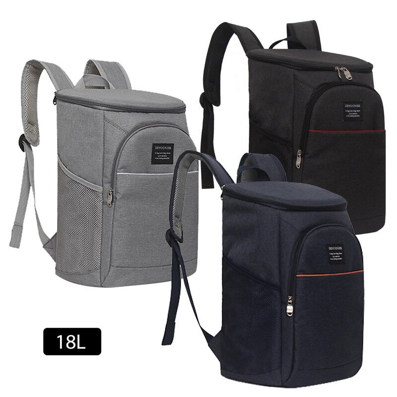 18L torby termoizolacyjne plecak piknik kemping wodoodporny izolowany plecak torba robić lodówki chłodzenie lodem kobiety dzieci termiczne pudełko na obiad