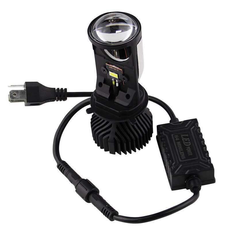 H4 Led Koplamp H8 H7 Led Canbus Led Verlichting Voor Auto Auto Lamp Met Mini Projector Lens Fan Cooling 8000LM running Lights Lamp