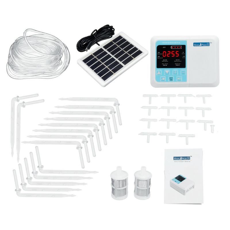 Solar Automatic Watering Device Garden Watering System Drip Irrigation System Controller Timer Indoor Potted Watering System