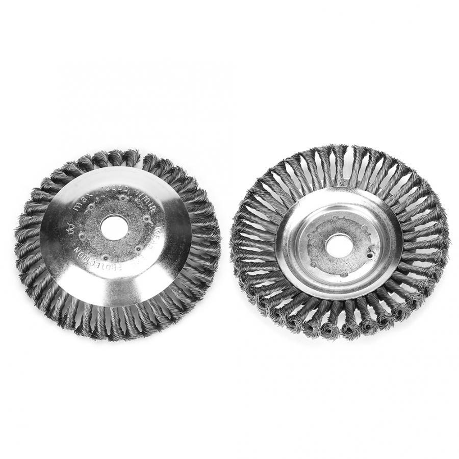 8'' Universal Grass Brush Rotating Grass Brush for Lawn Mower Grass Brush