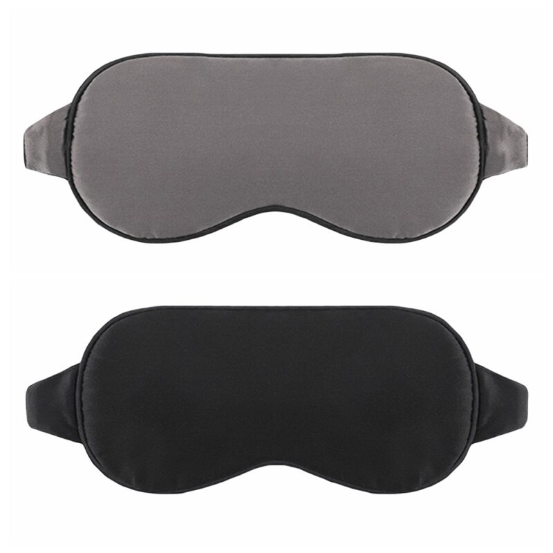 Masque pour les yeux de glace par FOMI Care Technology | Refroidissement occultant pour la Migraine de voyage en avion pour le sommeil relaxant