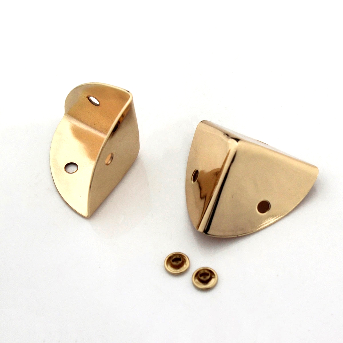 2 stuks metalen driehoek tas hoekbeschermer gesp voor leer ambachtelijke portemonnee flap handtas boek fotoalbum DIY hardware accessoires