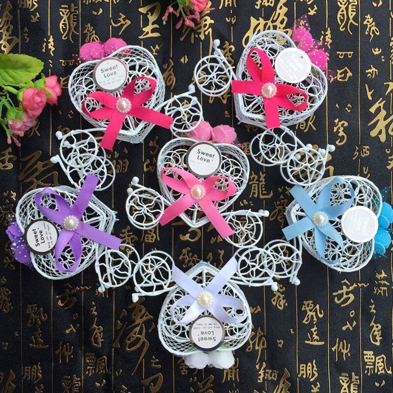 5Pcs Cinderella Carriage Candy Chocolate Boxes Birthday Wedding Party Favour