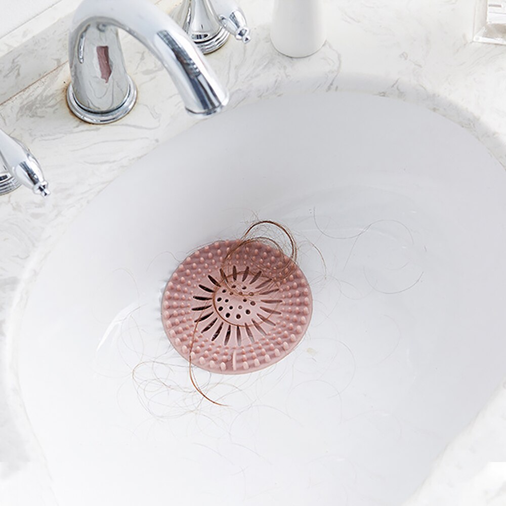 Kitchen Bath Tub Sink Floor Drain Plug Kitchen Laundry Water Stopper Tool Laundry Bathroom Bathtub Drain Plug Filter