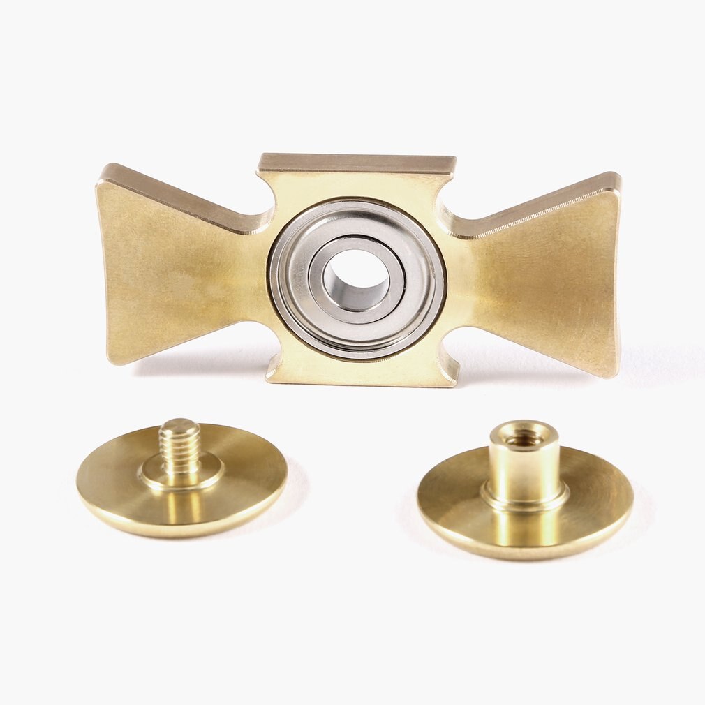 Vinger Spinner Hand Spinner Speelgoed Snelle Lager Edc Focus Speelgoed Voor Doden Tijd Verlicht Stress Angst Ontspannen Messing Zwaluw Staart