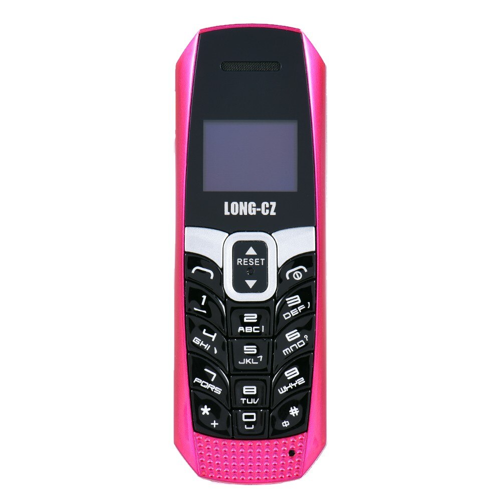 Long-cz T3 Smallest Thinnest Mini Mobile Cell Phone Bluetooth 3.0 Dialer Phonebook/sms/music Sync Fm Magic Voice