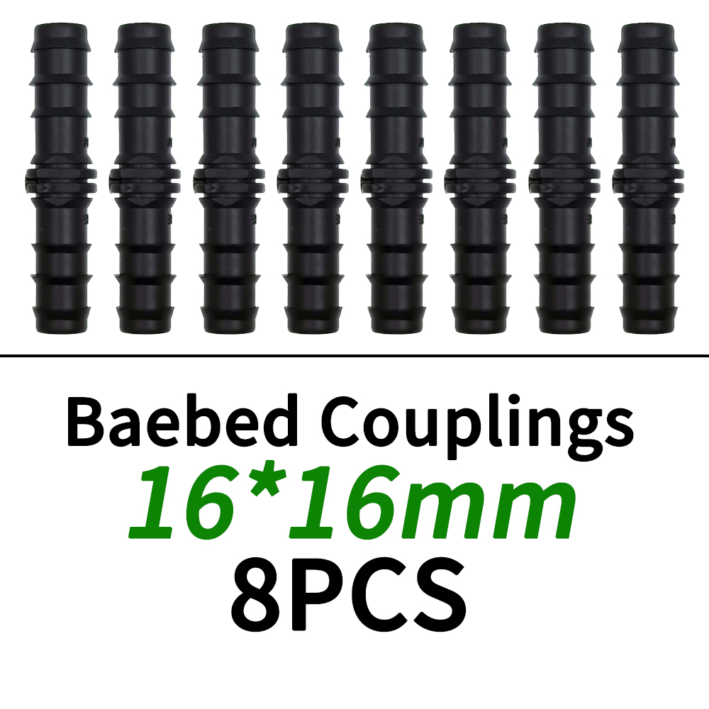 1/2 "1/4" Außengewinde anschluss an Widerhaken 16mm 20mm 25mm Pe Schlauch adapter T-Stück Winkel bogen Garten bewässerung Tropf bewässerungs system: Licht Grün