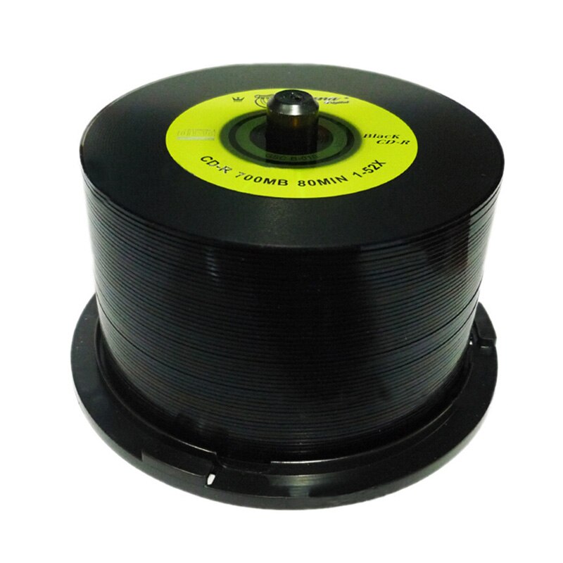 50 pièces R700 universel CD-R 700 mo 80MIN 1-52X 12cm Double face vinyle voiture et DJ musique voiture CD optique lecteurs boîtiers disques vierges