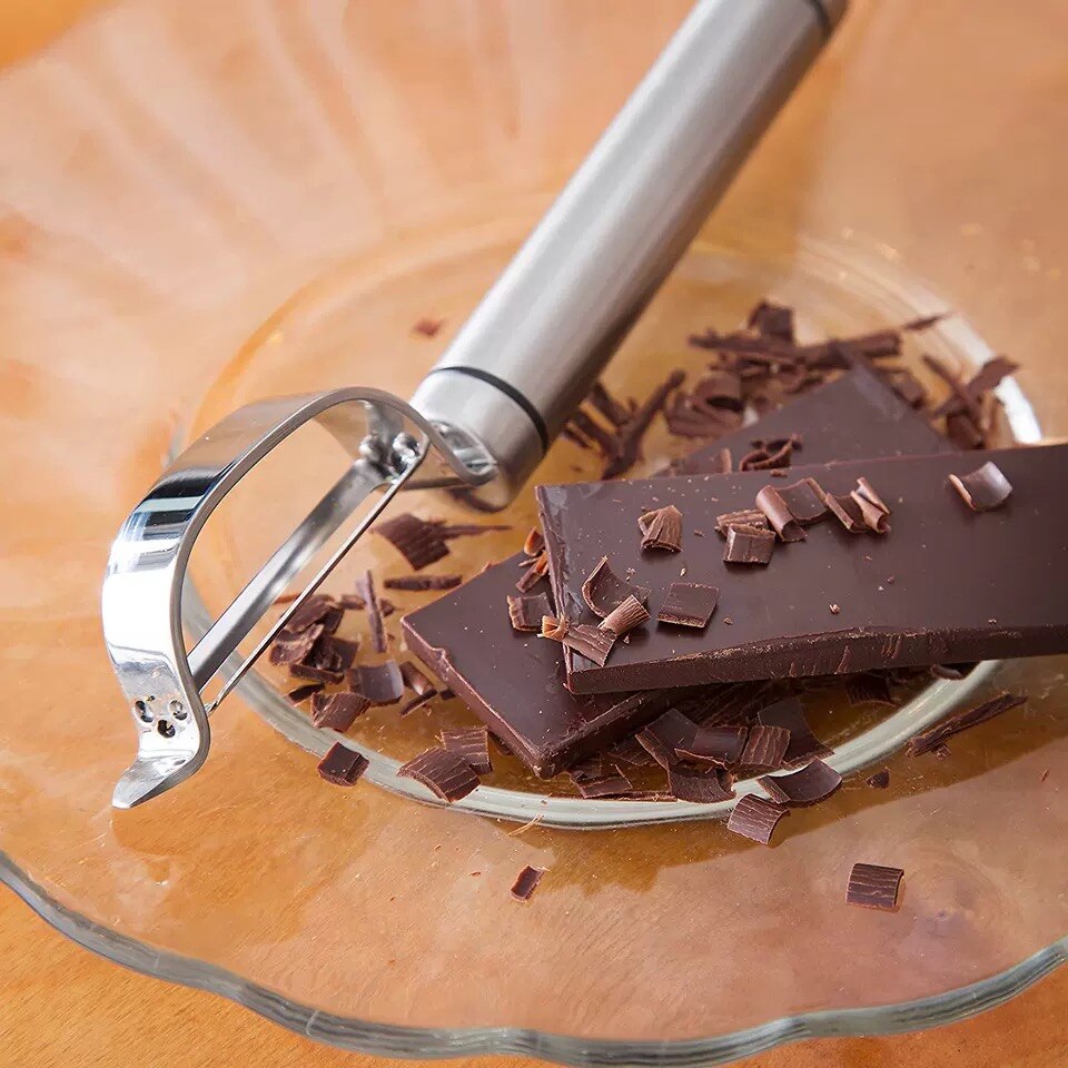 Bar Soul-cuchillo de raspado de acero inoxidable 304, utensilios de cocina prácticos para decoración de cócteles, pelador de frutas y verduras, herramientas de camarero