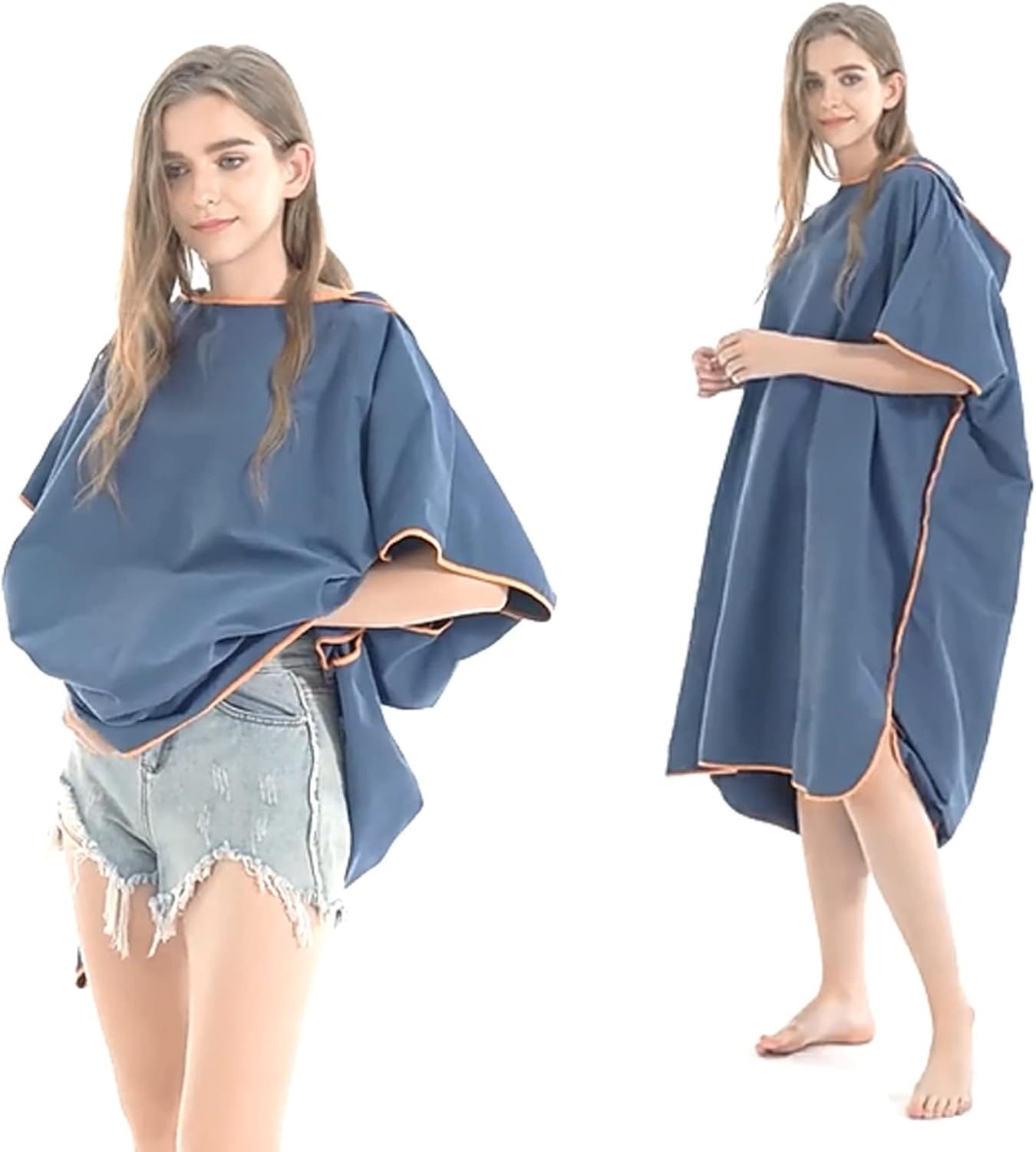 Surfponcho Aankleedhanddoek met capuchon Microvezel stranddeken Badhanddoek Zwemhanddoek Wetsuit Strandponcho