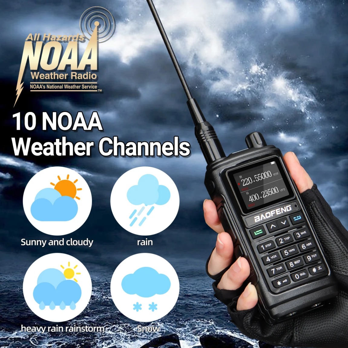 Baofeng UV-17 Pro V2 Walkie Talkie Tri Band Wireless Copy Frequency Long Range powerful Type-C UV-5R UV-21 Pro Ham Two Way Radio