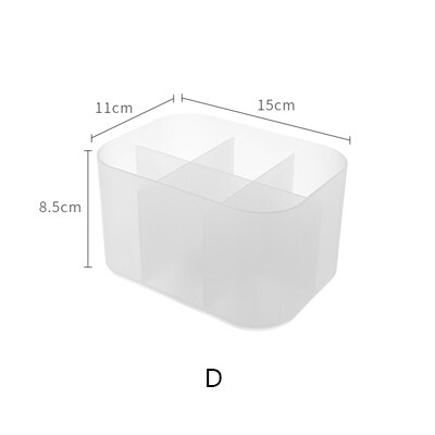 SUNEE Plastic Make Organizer Make Storage Box Cosmetische Lade Organizer Jewerly Container Nagellak Organizer: D