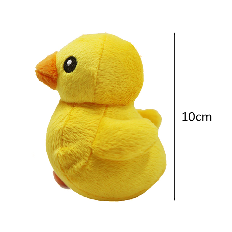 Juguetes chirriantes para perros y gatos, juguete de peluche suave para mascotas, pequeño juguete para perros pequeños, Chihuahua, Pomerania, Happy Time, suministros para mascotas: Negro