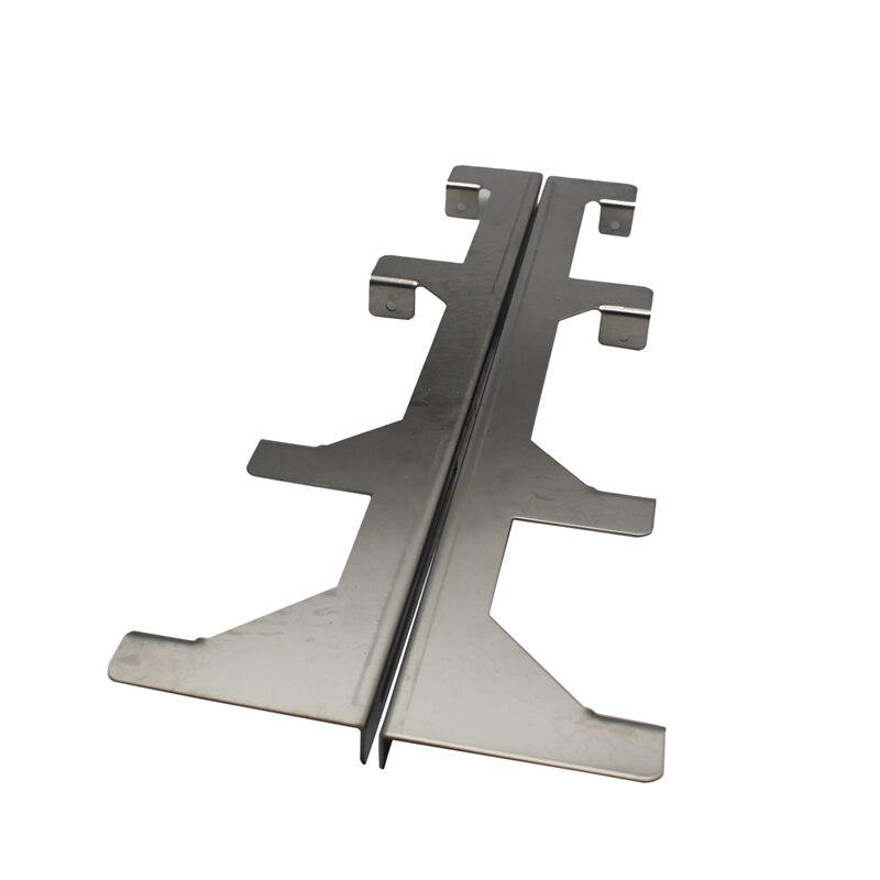 Chrome Linear Spark Plug Wire Separators Divider Loom Black Valve Cover 350 Auto Frame Distribution Clamp