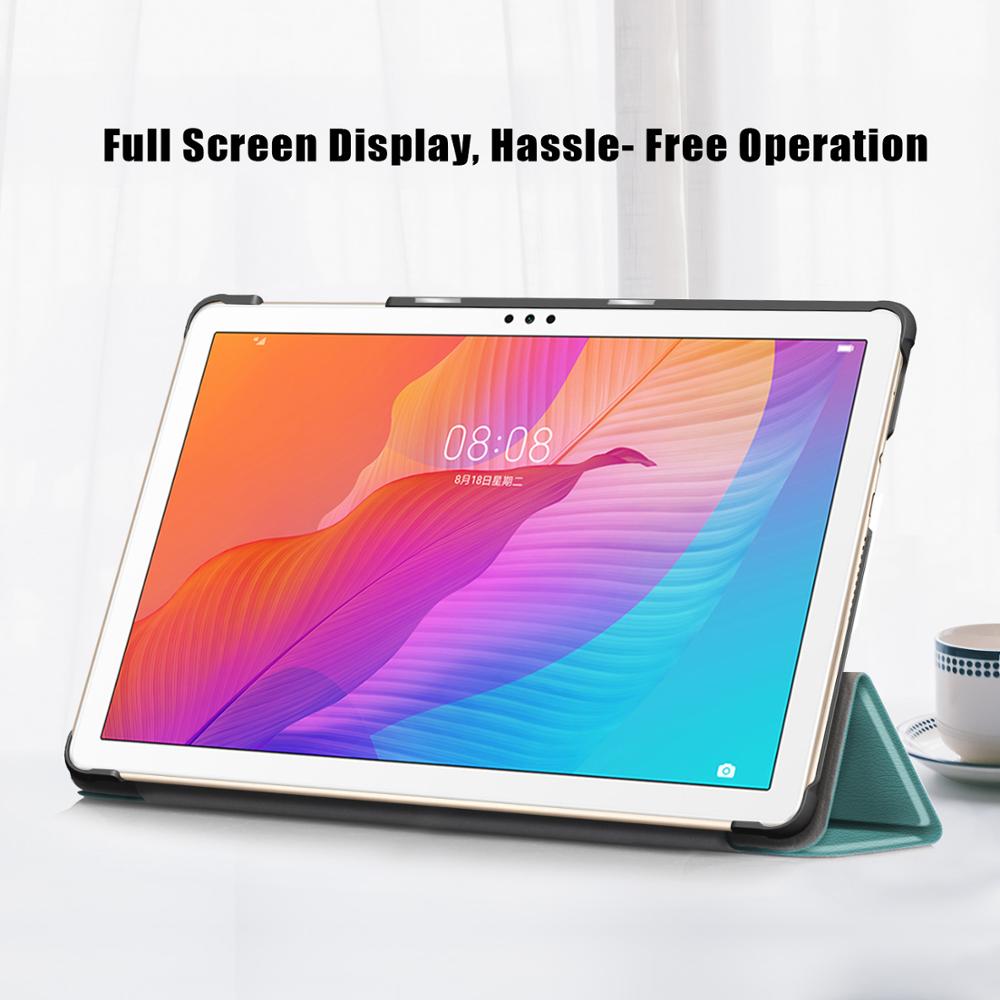 Magnetyczny pokrowiec do Huawei MatePad T10s 10.1 "AGS3-L09 W09 składany stojak pokrywa dla Huawei tablet 10.1 cala 2020 wydany