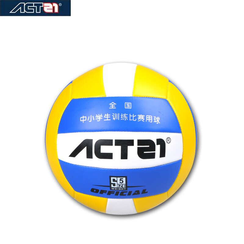 ACTEI Brand PVC5# Volleyball training for primary and middle school student: white yellow blue