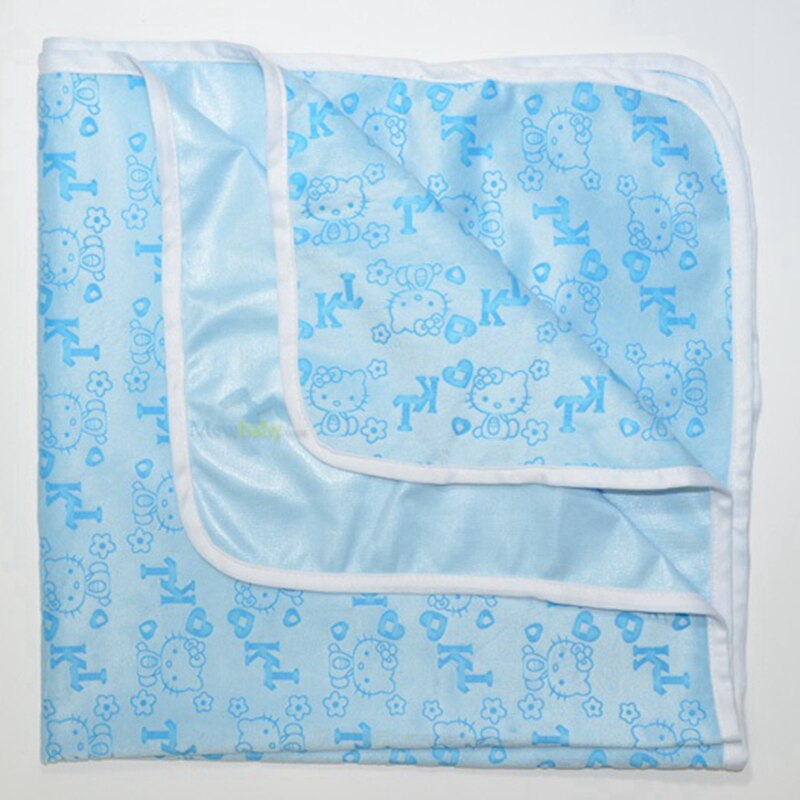Vandtætte superblødt minky stof pusleunderlag måtter 74cm x 74cm cpr 83: Cpr 73