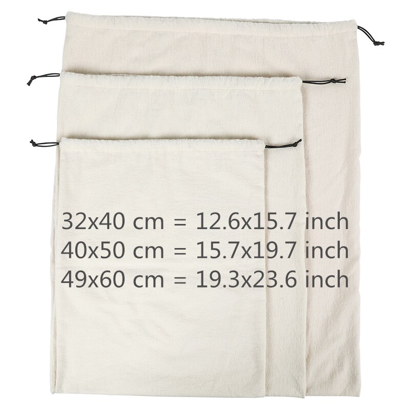 Flanel Stof Tassen Voor Vrouwen Luxe Lederen Handtassen, 3 Packs 32*40, 40*50, 49*60Cm Vrouwelijke Tote Soft Tasje: WHITE