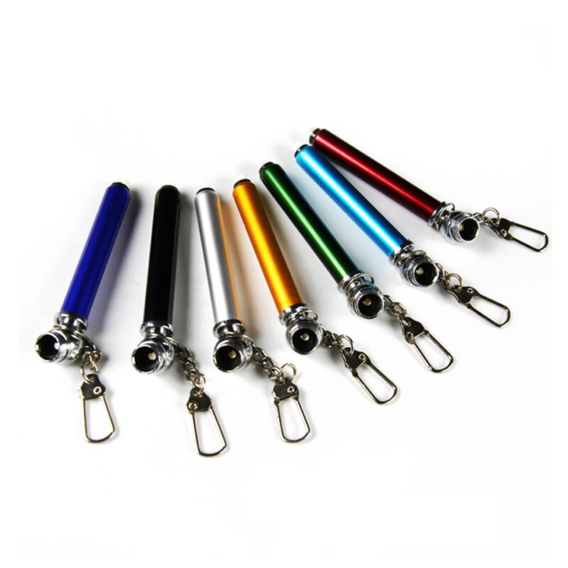 Mini Portable Colourful Pencil Tyre Air Pressure Gauge with Key Chain 10-50 lbs Tire Pressure Measurement Tools