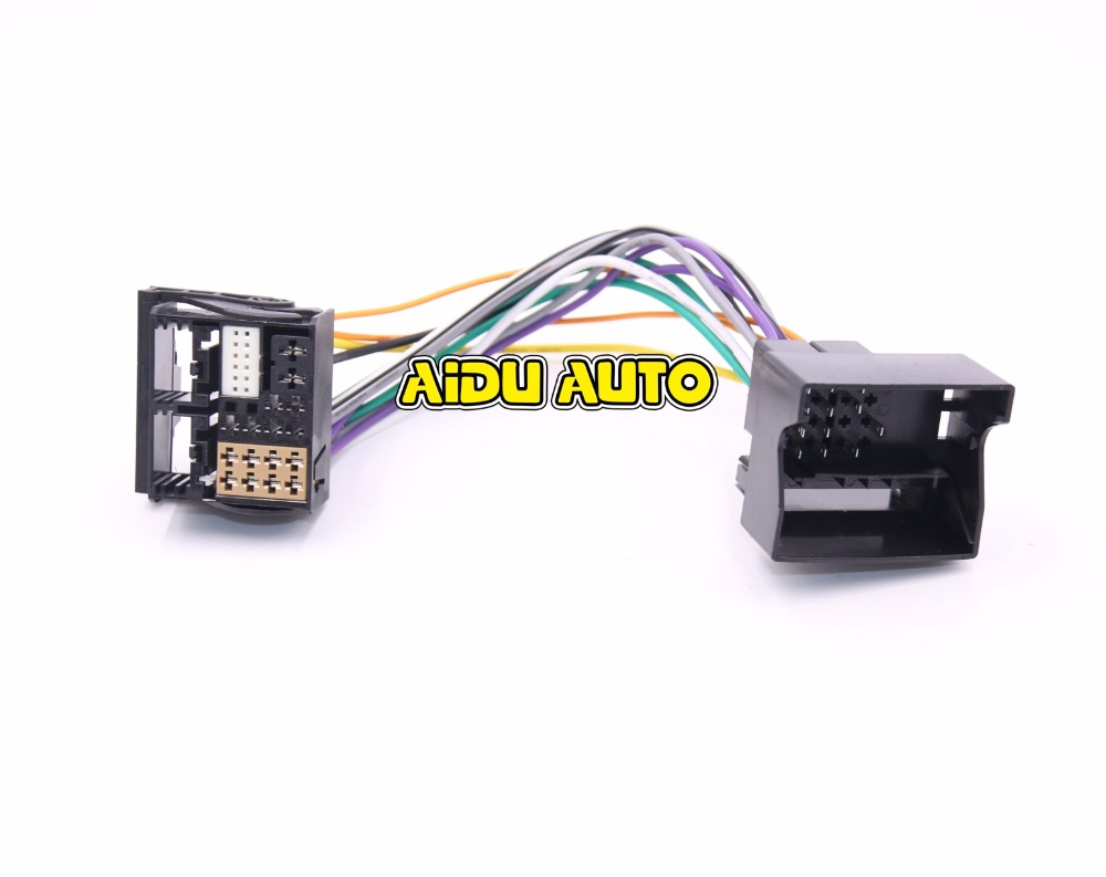 FOR VW 2003 To MQB To PQ Install RCD330 PLUS MIB DIS PRO RADIO MIB std2 pq + PQ TO MQB MIB 2 Upgrade Radio Adapter