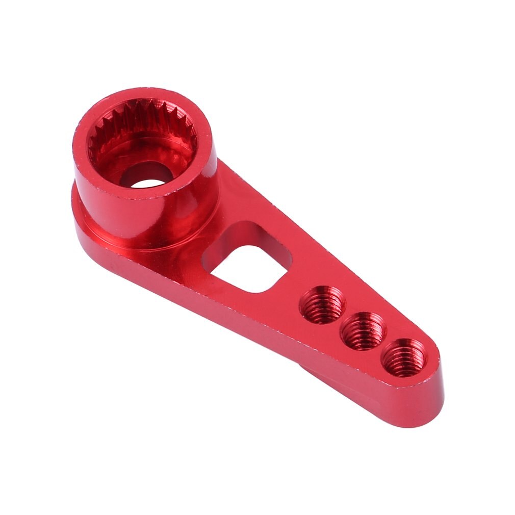Upgrade Aluminium Rc Auto Vervangende Onderdelen 25T Servo Steering Arms Voor Wltoys 12428 12429 Rc Voertuig