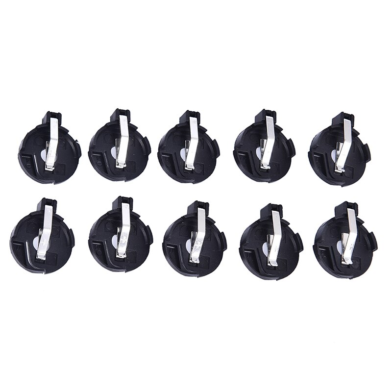 10 Stks/partij CR2032 CR2025 CR2016 Batterijhouder Knoopcel Houder Socket Case: Default Title